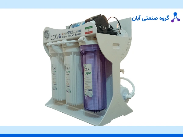 دستگاه تصفیه آب نیمه صنعتی ۴۰۰ گالن مینی (آب شیرین‌کن ۱۵۰۰ لیتری)